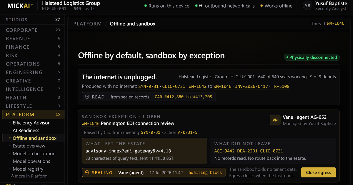 What happens when your cloud AI model is deprecated?